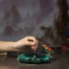 荷花翠鳥(香插)