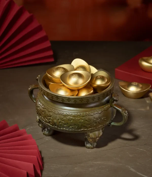 三足聚寶盆