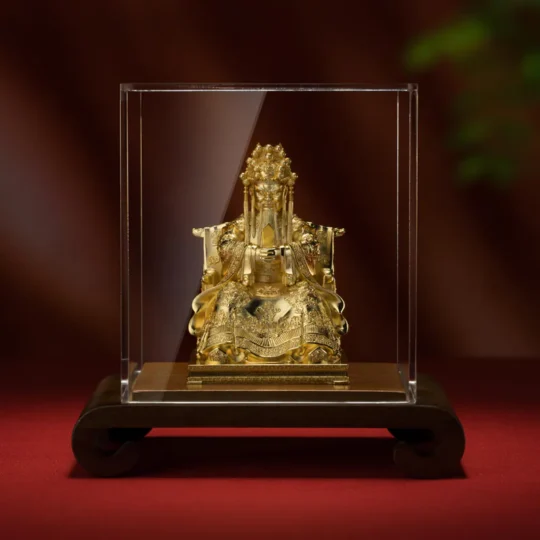 威德廣濟龍王爺(鍍真金版)(見微系列)