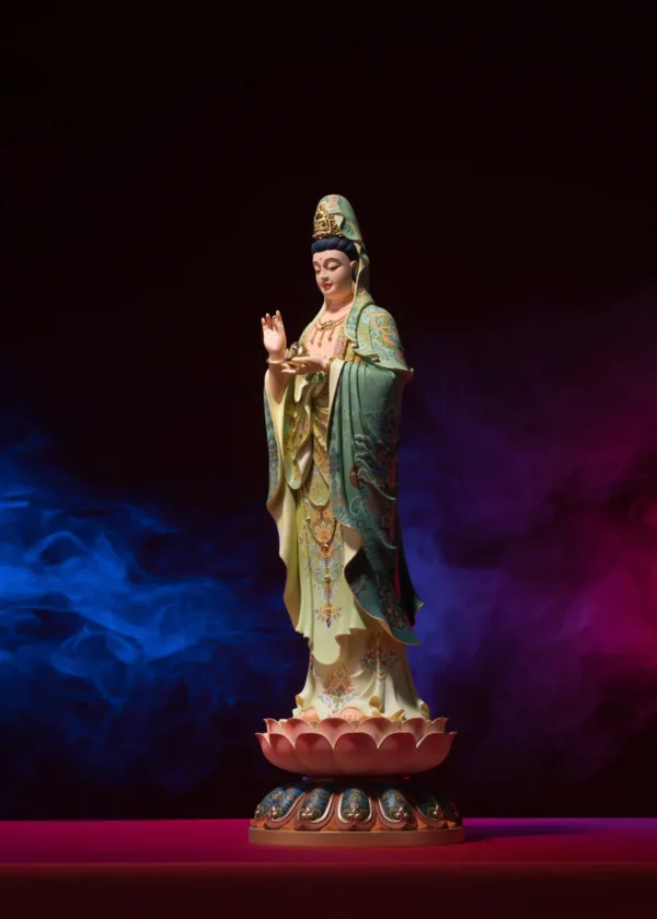 太銅．持蓮觀音｜收藏級藝術品