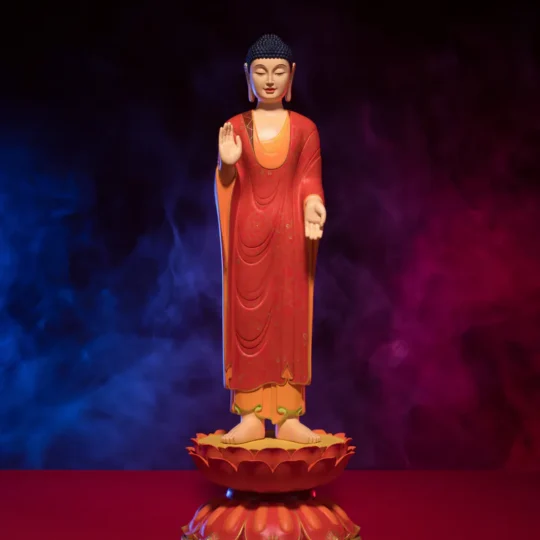 太銅．北魏古韻釋迦牟尼佛(彩繪版)｜收藏級藝術品
