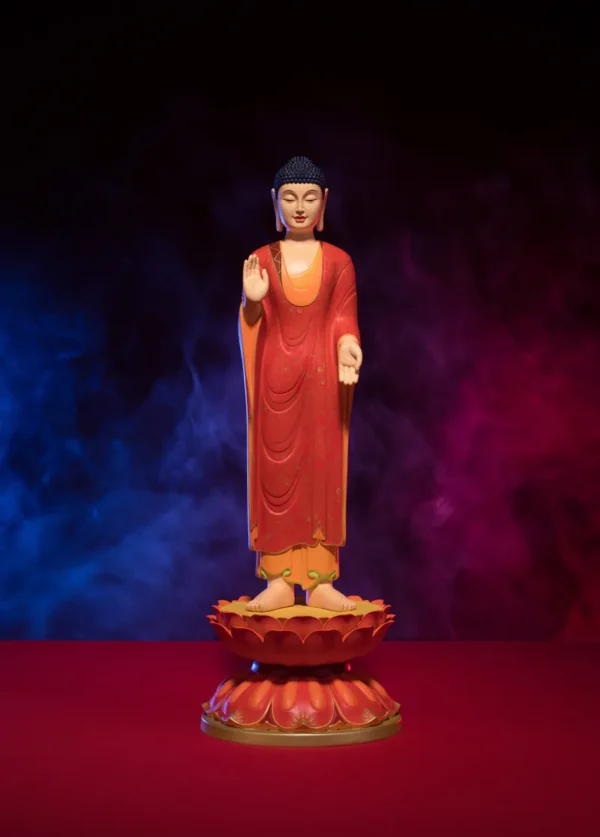 太銅．北魏古韻釋迦牟尼佛(彩繪版)｜收藏級藝術品
