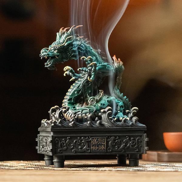 四海遊龍香爐