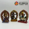 彩繪佛像-寧瑪三大護法 喇呼拉・一髻佛母・具誓金剛