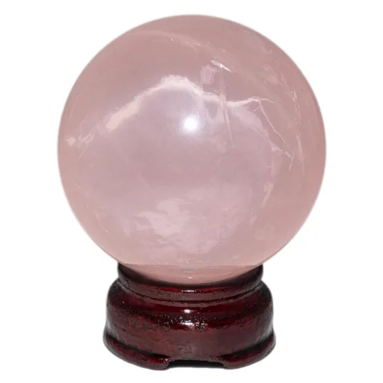 星光粉水晶球 7cm 桃花人緣